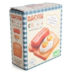 Mdi Bacon & Egg Salt & Pepper Shaker Set Foodie