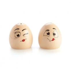 Mdi Egg Heads Salt & Pepper Shaker Set