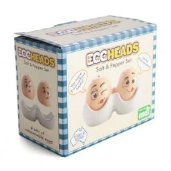 Mdi Egg Heads Salt & Pepper Shaker Set