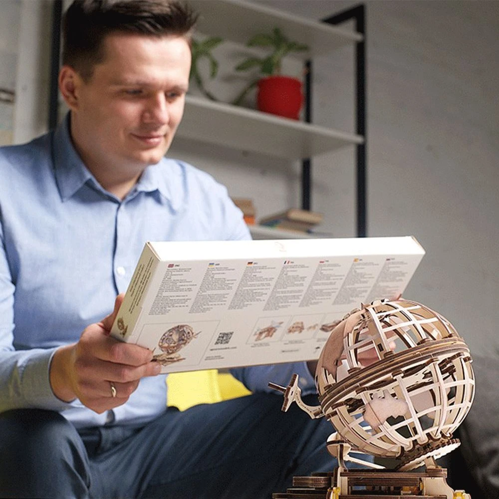 Ugears Globus Mechanical Model Kit 13 Ugears Globus Mechanical Model Kit