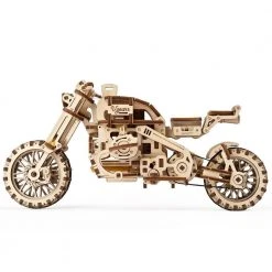 Ugears Mechanical Scrambler UGR-10 Motorbike & Sidecar Model Kit