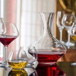 Sheldon & Hammond For Dad Bohemia Crystal Glass Wine Decanter 1.7L