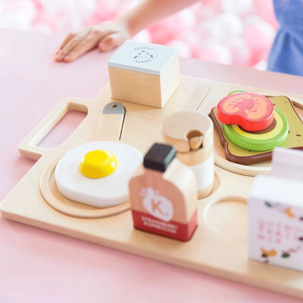 Make Me Iconic Healthy Tummy Brekkie Wooden Kids' Play Set Foodie 7 Make Me Iconic Healthy Tummy Brekkie Wooden Kids' Play Set Foodie