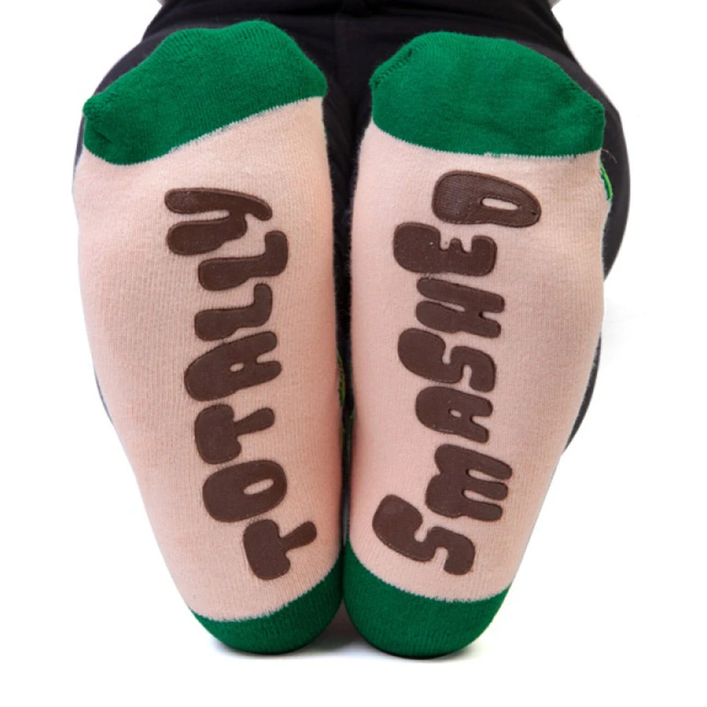 Mdi Foodie Avocado Totally Smashed Socks 2 Mdi Foodie Avocado Totally Smashed Socks
