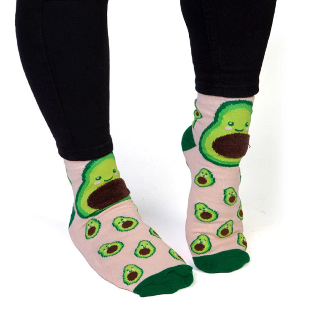 Mdi Foodie Avocado Totally Smashed Socks 3 Mdi Foodie Avocado Totally Smashed Socks