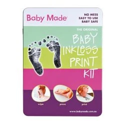 Baby Made Gifts For Sisters Baby Hand & Feet Inkless Print Kit