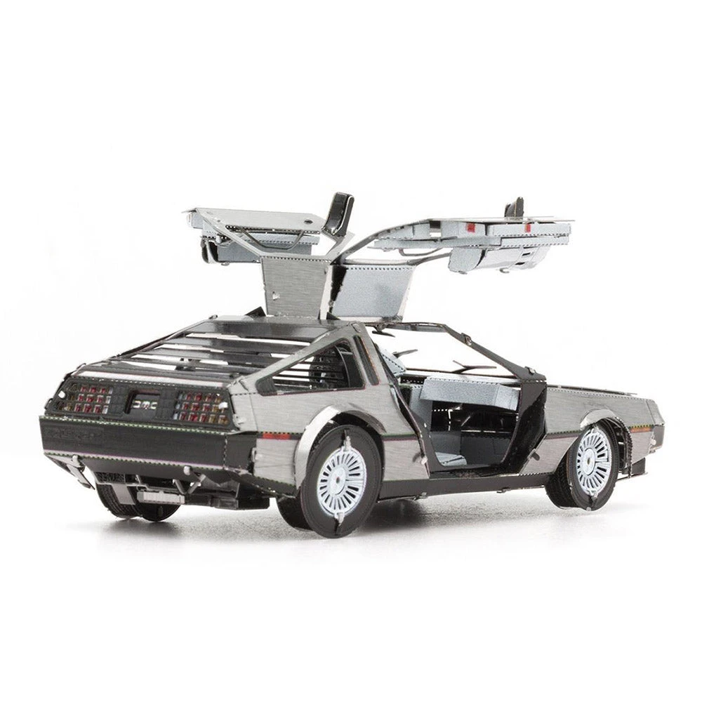 Divisible By Zero Man Cave Gifts DeLorean Model Kit | Metal Earth 3 Divisible By Zero Man Cave Gifts DeLorean Model Kit | Metal Earth
