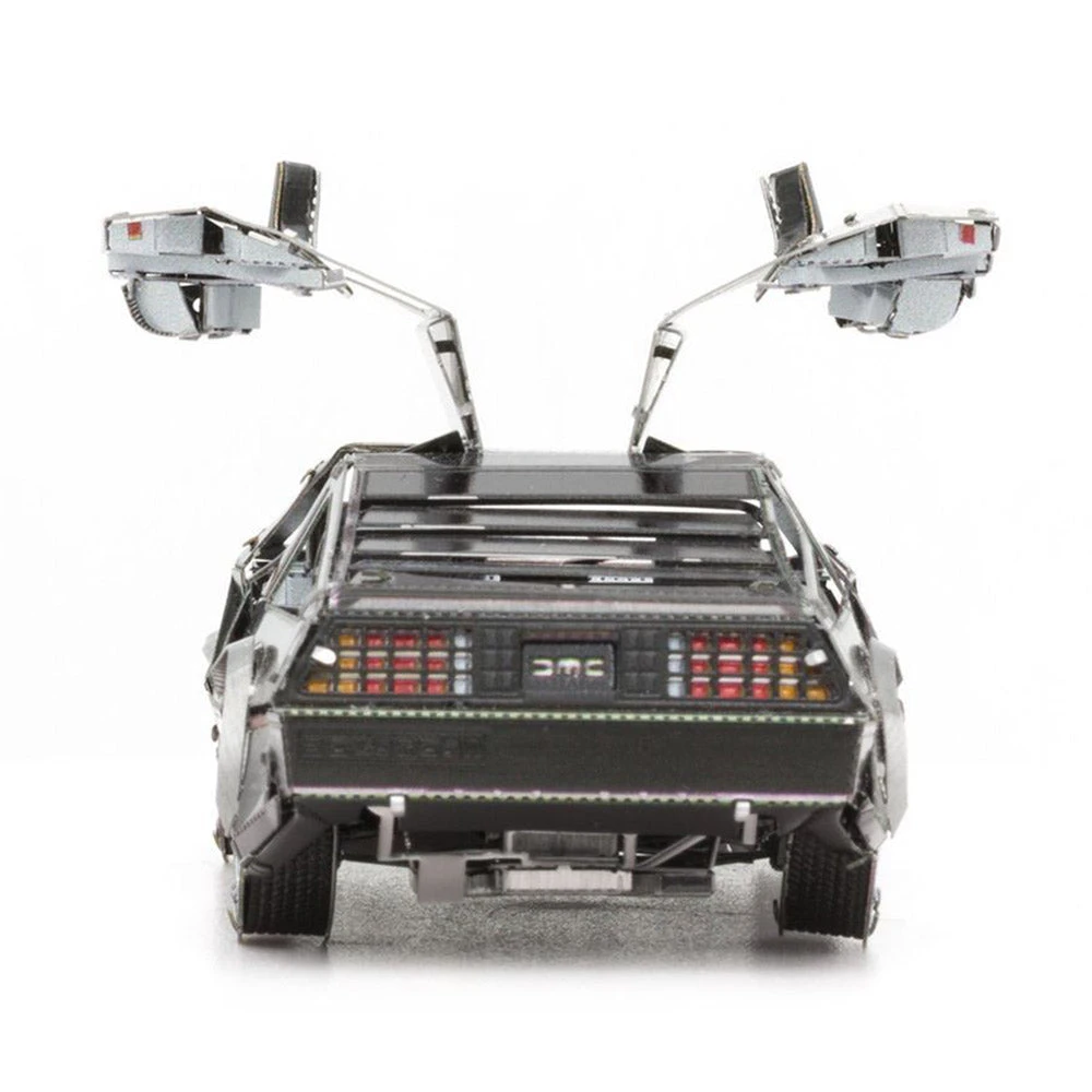 Divisible By Zero Man Cave Gifts DeLorean Model Kit | Metal Earth 4 Divisible By Zero Man Cave Gifts DeLorean Model Kit | Metal Earth