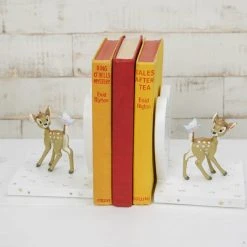 Jasnor Homewares Bambi Adventure Bookends Set Of 2