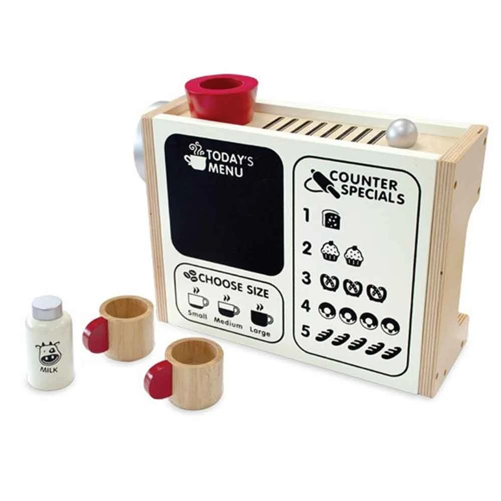 Artiwood Wooden Barista Coffee Machine Play Set Gifts For Boys 3 Artiwood Wooden Barista Coffee Machine Play Set Gifts For Boys