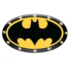Licensing Essentials Batman Light Up Tin Sign Man Cave Gifts