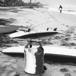 IsAlbi Travel Gifts Black & White Beach 10L Dry Bag