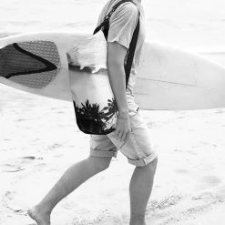 IsAlbi Travel Gifts Black & White Beach 10L Dry Bag