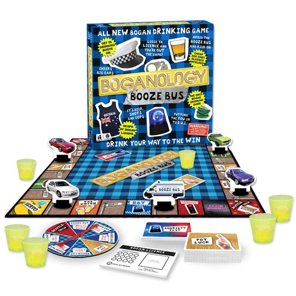 VR Distribution Man Cave Gifts Boganology Booze Bus Drinking Game 1 VR Distribution Man Cave Gifts Boganology Booze Bus Drinking Game