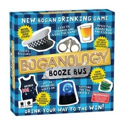VR Distribution Man Cave Gifts Boganology Booze Bus Drinking Game