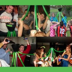 Mdi Bongzilla - Pole Mounted 6 Tube Beer Bong Man Cave Gifts