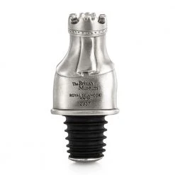 Royal Selangor Lewis Chess Queen Pewter Bottle Stopper Executive Gifts