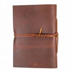 Indepal Office Gifts Brown Leather Traveller Journal