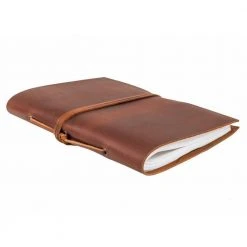 Indepal Office Gifts Brown Leather Traveller Journal