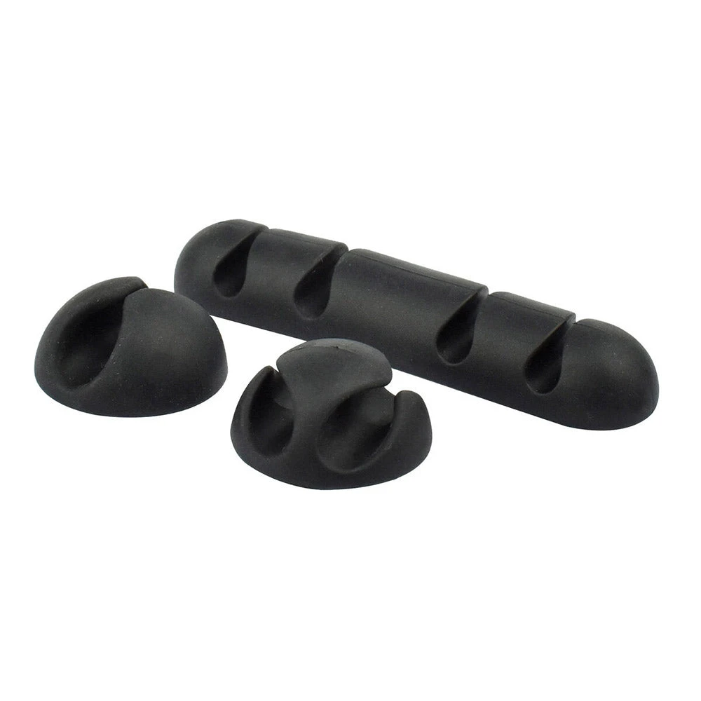 Paperie Gadgets For Him Cable Holders | Black Or White 5 Paperie Gadgets For Him Cable Holders | Black Or White