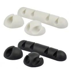 Paperie Gadgets For Him Cable Holders | Black Or White