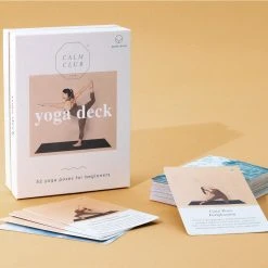 IsAlbi Gifts For Sisters Calm Club Yoga Deck: 52 Poses