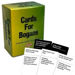 A & O Distribution Cards For Bogans Party Game Man Cave Gifts