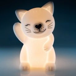 Mdi Cat Touch-Sensitive Rechargeable LED Night Light