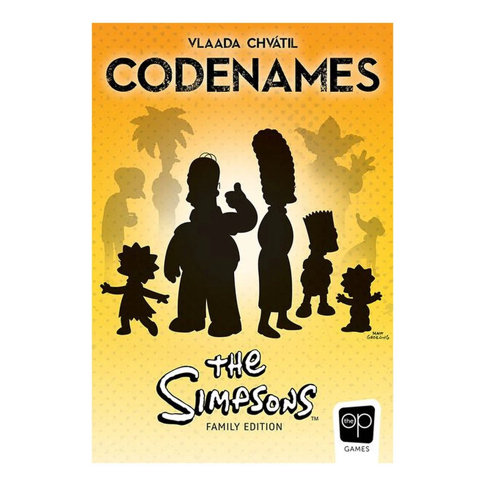 VR Distribution For Dad Codenames: The Simpsons Family Edition 3 VR Distribution For Dad Codenames: The Simpsons Family Edition