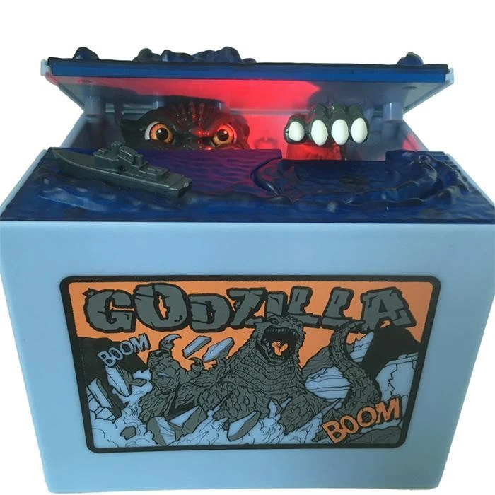 William Valentine Coin Stealing Godzilla Money Box Gifts For Kids 3 William Valentine Coin Stealing Godzilla Money Box Gifts For Kids