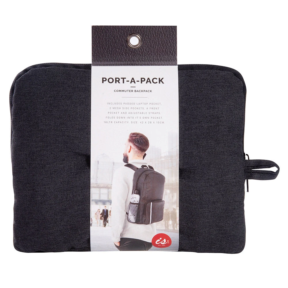 IsAlbi Port-A-Pack Commute Foldable Backpack 4 IsAlbi Port-A-Pack Commute Foldable Backpack