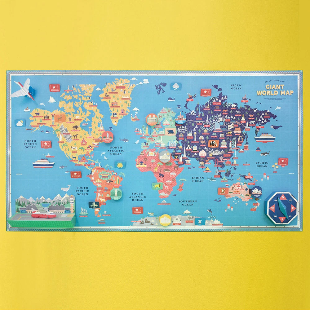 IsAlbi Giant Products Create Your Own Giant World Map 9 IsAlbi Giant Products Create Your Own Giant World Map