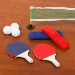 ThumbsUp! Desktop Table Tennis Ping Pong Set Sports And Outdoors