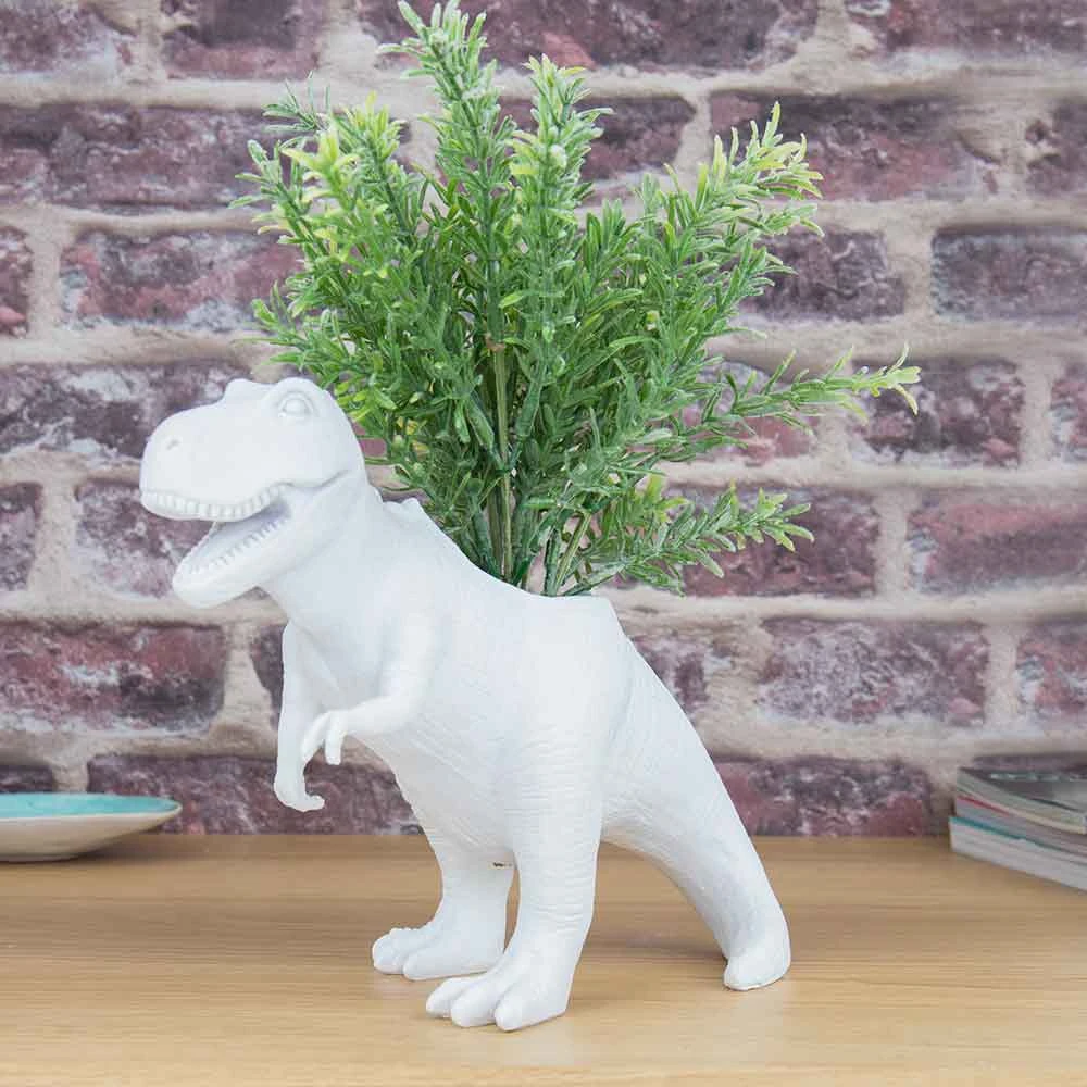 William Valentine T-Rex Ceramic Dinosaur Planter Pot Mens Novelty Gifts 1 William Valentine T-Rex Ceramic Dinosaur Planter Pot Mens Novelty Gifts
