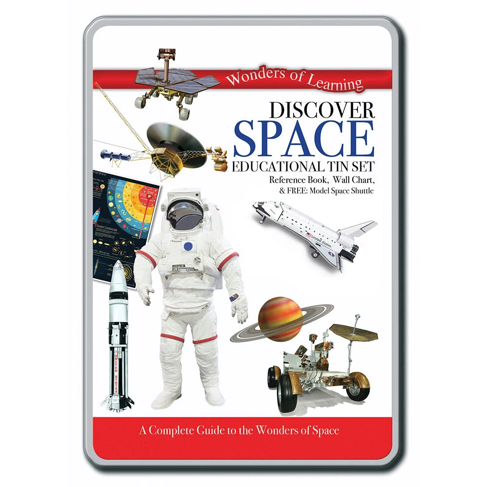 Science & Nature Discover Space Educational Tin Set 2 Science & Nature Discover Space Educational Tin Set