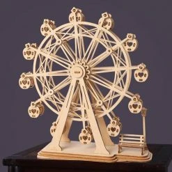 BubblesUp DIY Ferris Wheel Wooden Model Kit 6 BubblesUp DIY Ferris Wheel Wooden Model Kit