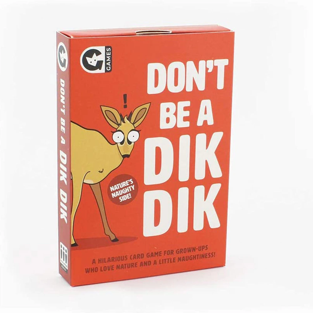 Curated Don't Be A Dik Dik Card Game Mens Novelty Gifts 3 Curated Don't Be A Dik Dik Card Game Mens Novelty Gifts