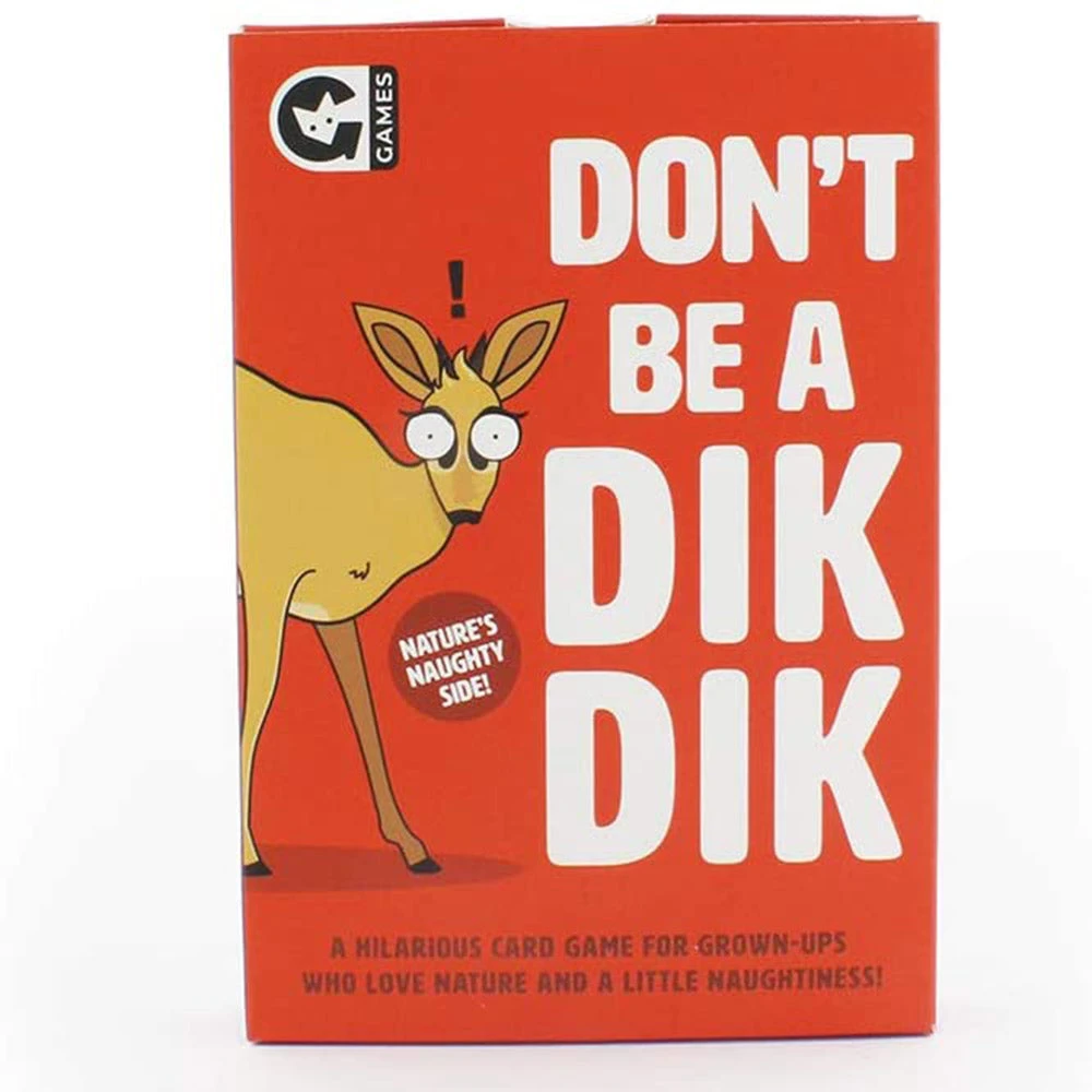 Curated Don't Be A Dik Dik Card Game Mens Novelty Gifts 4 Curated Don't Be A Dik Dik Card Game Mens Novelty Gifts