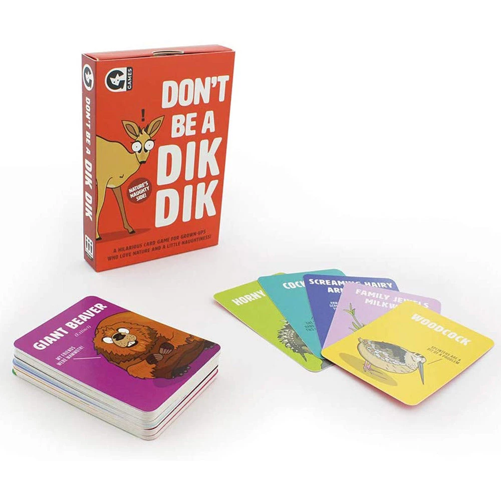 Curated Don't Be A Dik Dik Card Game Mens Novelty Gifts 5 Curated Don't Be A Dik Dik Card Game Mens Novelty Gifts