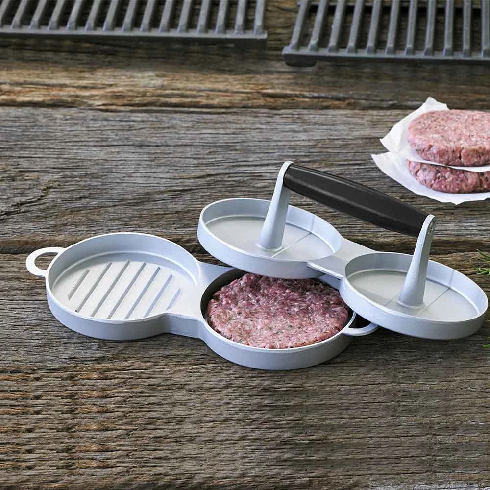 IsAlbi Burger Press - Single Or Double BBQ Gifts 1 IsAlbi Burger Press - Single Or Double BBQ Gifts