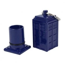 Ikon Collectables Mens Novelty Gifts Doctor Who Tardis Emergency Fund Keyring