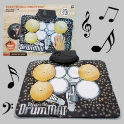 Bensons Trading Electronic Drum Mat With Built-In Speaker