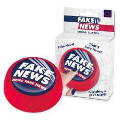 William Valentine Mens Novelty Gifts The Fake News Sound Button