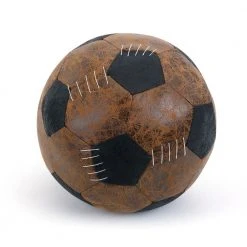 Whitehill Sports And Outdoors Faux Leather Soccer Ball Door Stopper