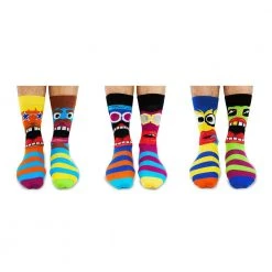 Outliving Mens Novelty Gifts Funk You! Odd Socks With Attitude - 3 Pairs