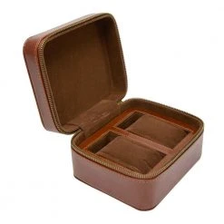 Yellow Octopus Personalised Personalised Vegan Leather Watch Case - Name