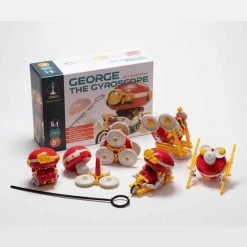 Johnco Gifts For Boys George The 6-in-1 Gyroscope Kit