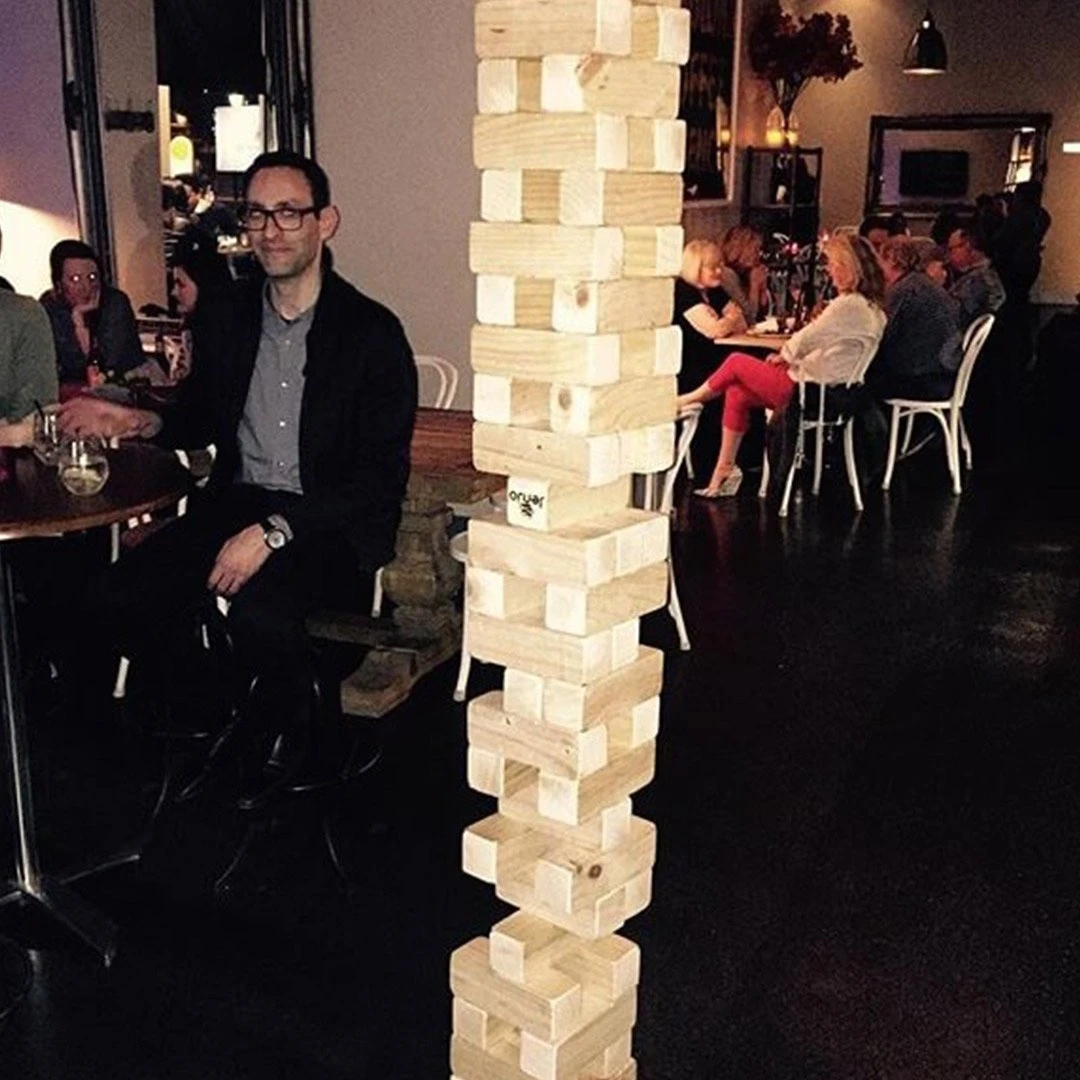 Jenjo Giant Wooden Stacking Tower Blocks Outdoor Game Giant Products 6 Jenjo Giant Wooden Stacking Tower Blocks Outdoor Game Giant Products