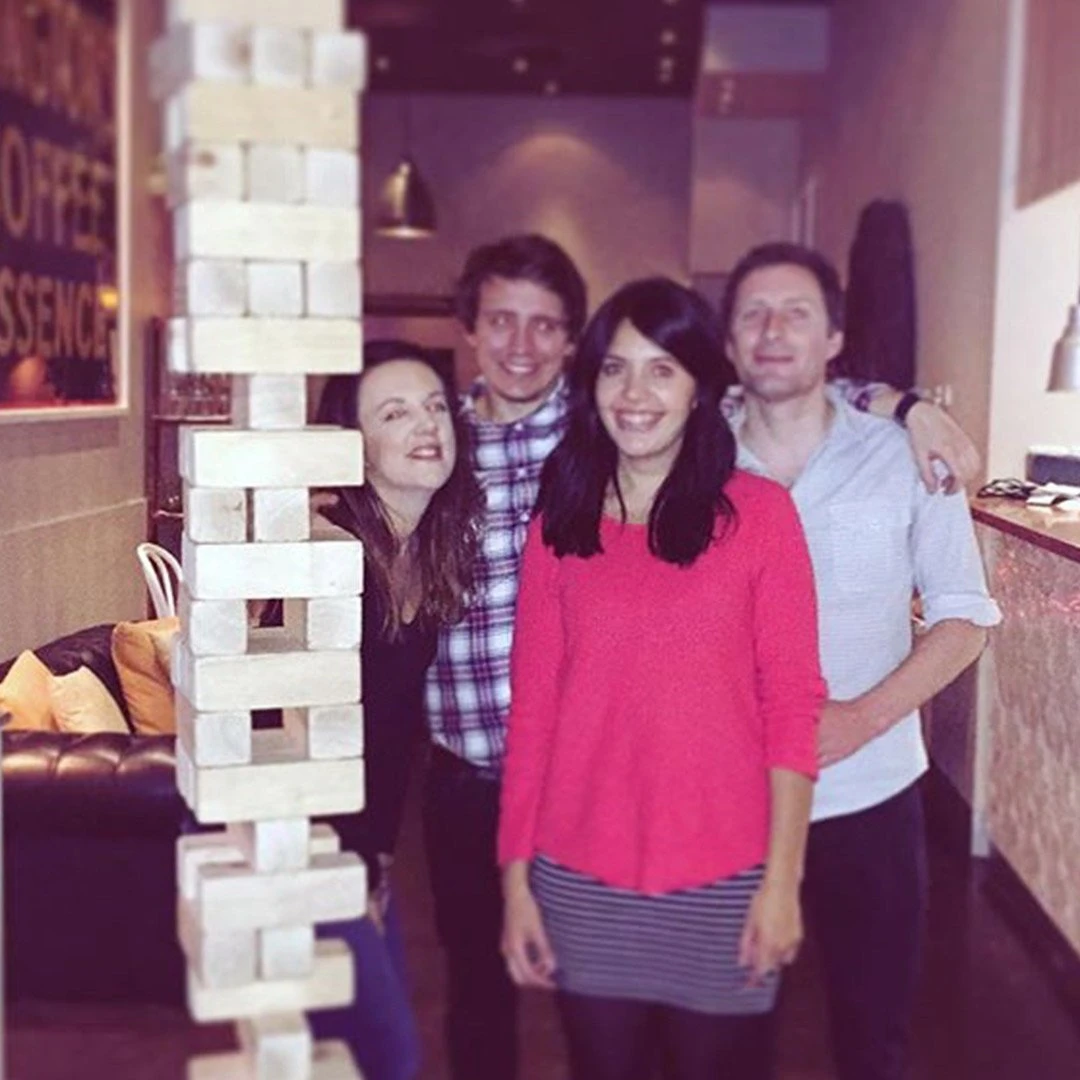 Jenjo Giant Wooden Stacking Tower Blocks Outdoor Game Giant Products 7 Jenjo Giant Wooden Stacking Tower Blocks Outdoor Game Giant Products