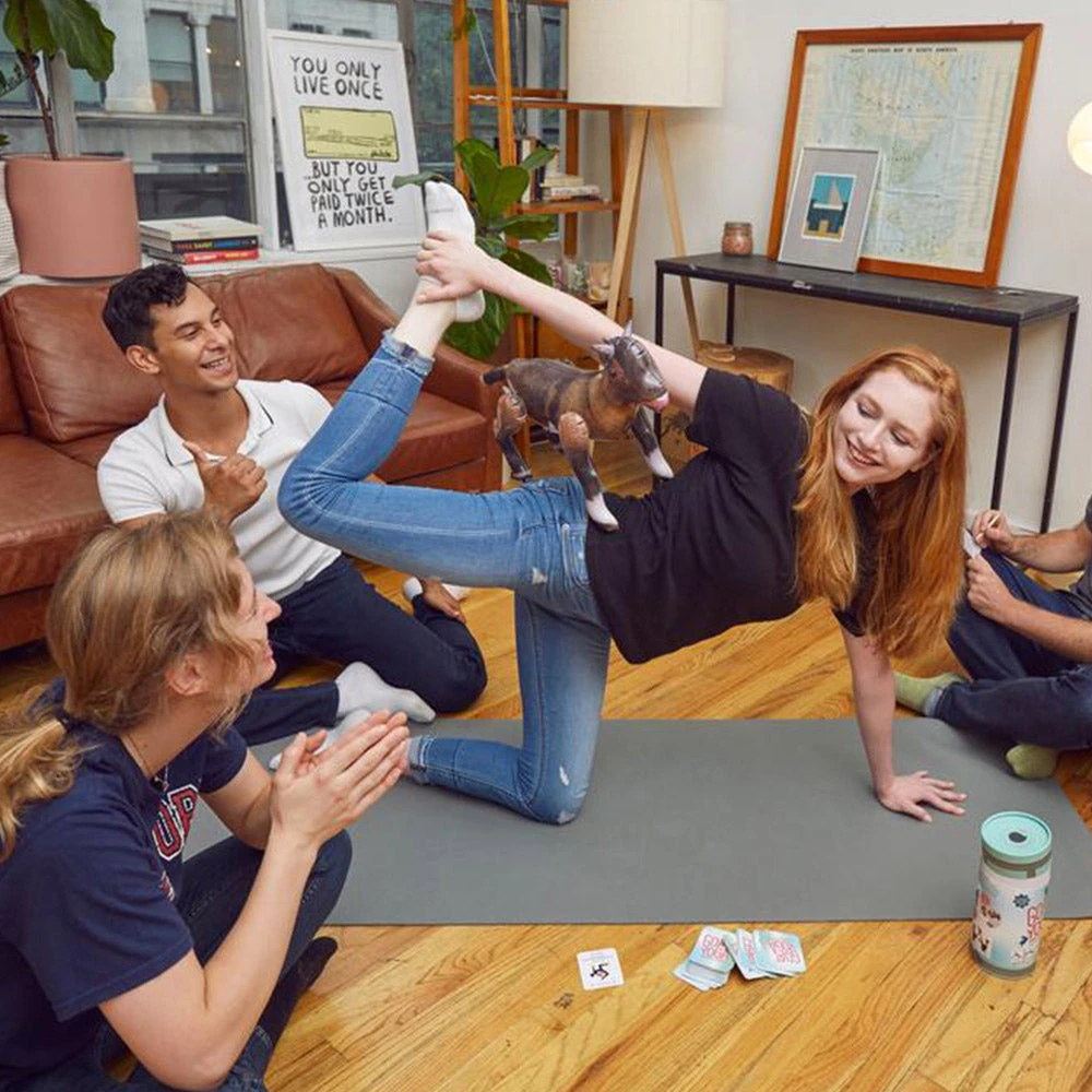 IsAlbi Gifts For Sisters Goat Yoga Party Game With Inflatable Goat 3 IsAlbi Gifts For Sisters Goat Yoga Party Game With Inflatable Goat